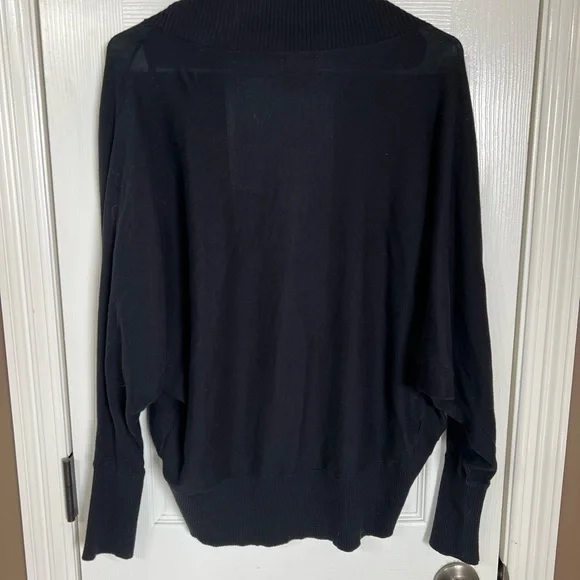 Elle Brand Black Cardigan Size Small - Picture 2 of 5